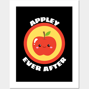 Appley Ever After - Apple Pun Posters and Art